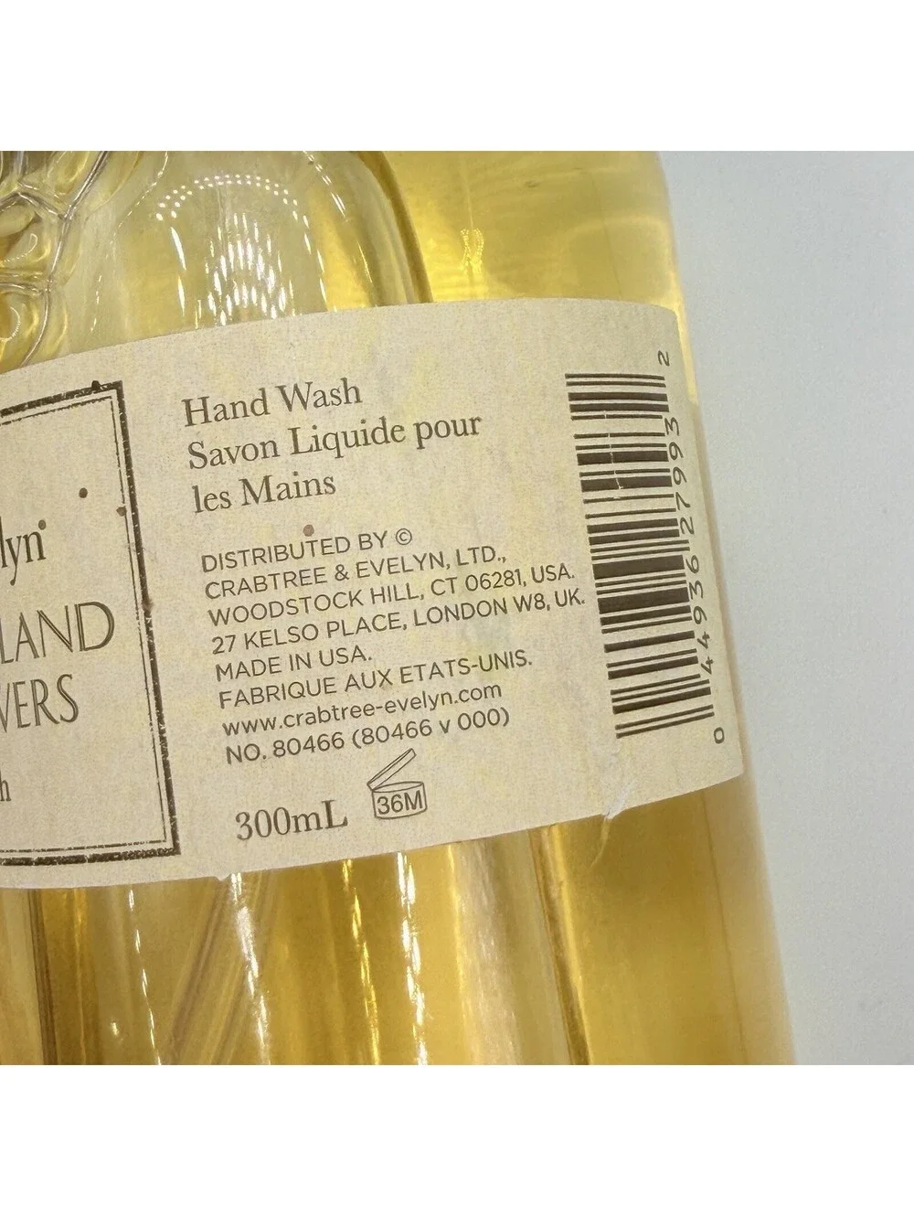 Crabtree & Evelyn Caribbean Island Wild Flowers Body Wash 10.1 oz, 300ml